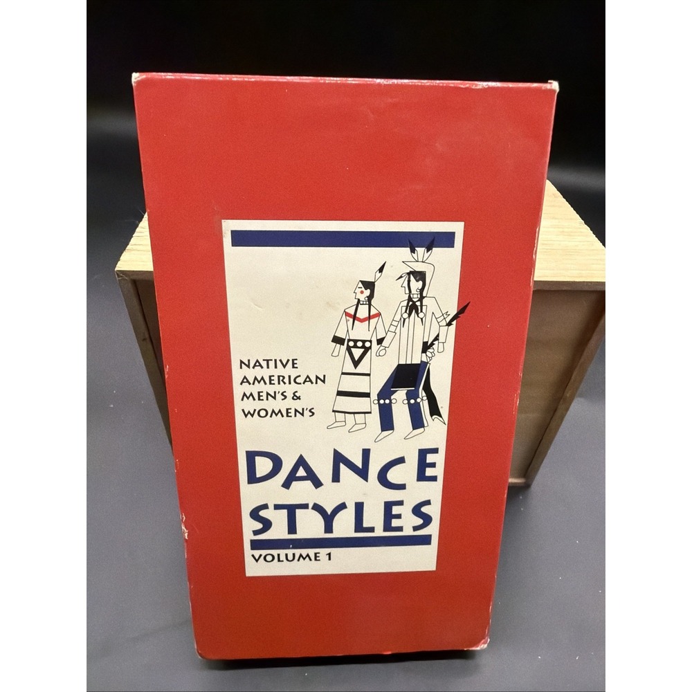 NATIVE AMERICAN MENS AND WOMENS DANCE STYLES VOLUME 1 VHS MOVIE VHR48